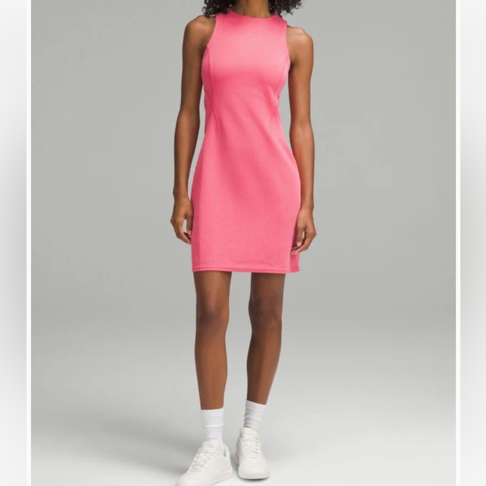 Lululemon Ribbed Softstreme Slim Fit Tank Dress